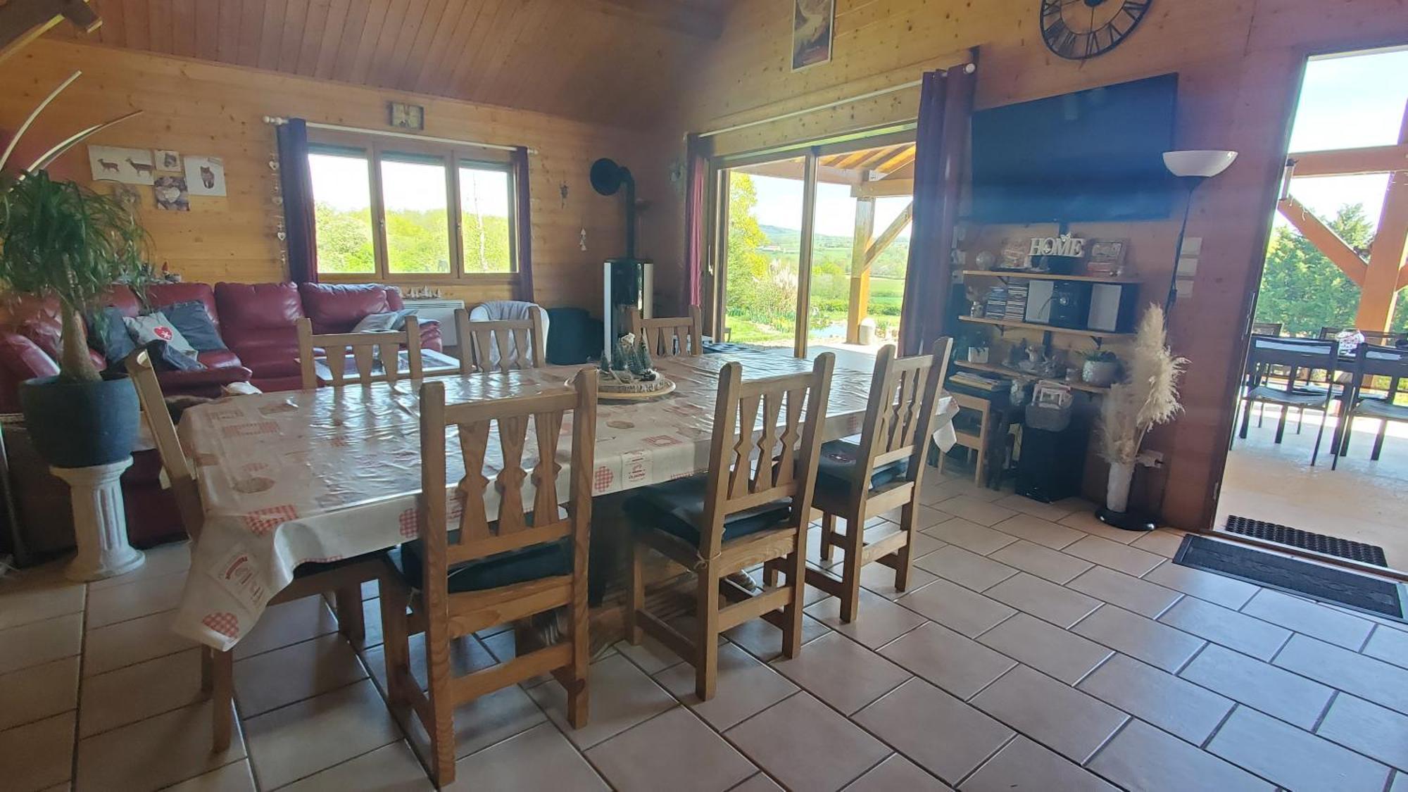 Grand Chalet Bourbon-Lancy Extérieur photo